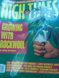 High Times September 1989 magazine back issue cover image