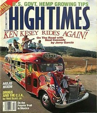 High Times December 1990 magazine back issue cover image