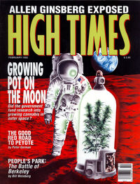 High Times February 1992 magazine back issue cover image