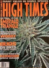 High Times March 1997 magazine back issue cover image