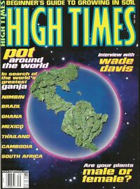 High Times September 1997 magazine back issue cover image