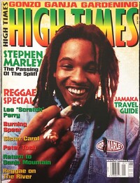 High Times January 1998 magazine back issue cover image
