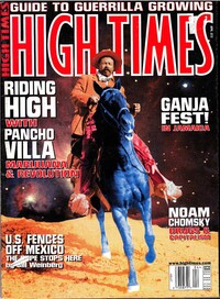 High Times April 1998 magazine back issue cover image