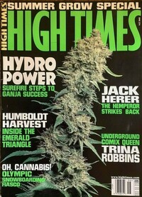 High Times June 1998 magazine back issue cover image