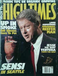 High Times November 1998 magazine back issue cover image