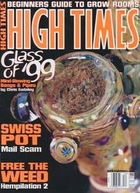 High Times December 1998 magazine back issue cover image