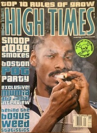 High Times January 2000 magazine back issue cover image