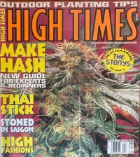 High Times April 2000 magazine back issue cover image