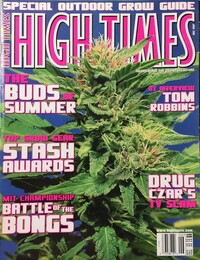 High Times June 2000 magazine back issue cover image