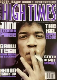 High Times August 2000 magazine back issue cover image
