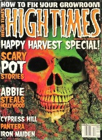 High Times October 2000 magazine back issue cover image
