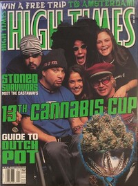 High Times April 2001 magazine back issue cover image