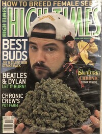 High Times October 2001 magazine back issue cover image