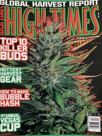 High Times December 2002 magazine back issue cover image