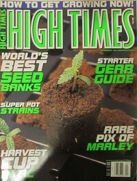 High Times March 2003 magazine back issue cover image