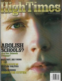 High Times January 2004 magazine back issue cover image