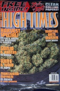 High Times November 2007 magazine back issue cover image
