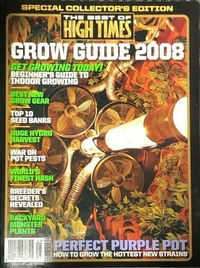 High Times July 2008 magazine back issue cover image