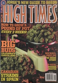 High Times June 2009 magazine back issue cover image