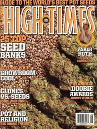 High Times August 2009 magazine back issue cover image