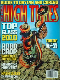 High Times March 2010 magazine back issue cover image