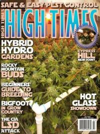 High Times July 2010 magazine back issue cover image