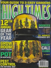 High Times September 2010 Magazine Back Copies Magizines Mags