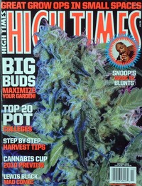 High Times October 2010 magazine back issue cover image