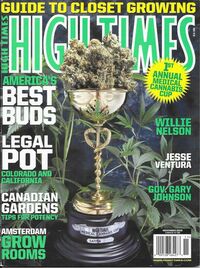 High Times November 2010 magazine back issue cover image