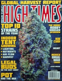 High Times December 2010 magazine back issue cover image