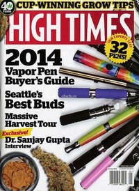 High Times January 2014 Magazine Back Copies Magizines Mags