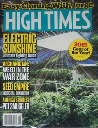High Times September 2015 magazine back issue cover image