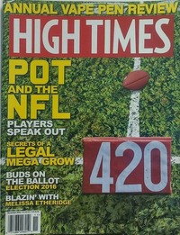 High Times November 2016 magazine back issue cover image