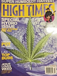 High Times February 2017 magazine back issue cover image
