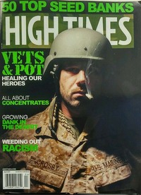 High Times April 2017 magazine back issue cover image
