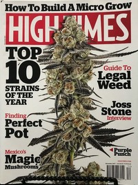 High Times December 2017 magazine back issue cover image
