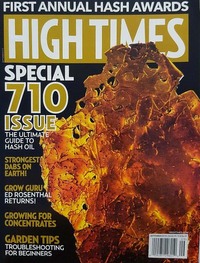 High Times September 2018 magazine back issue cover image