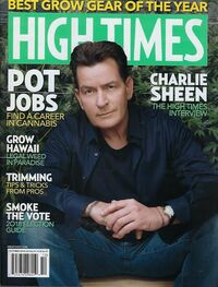High Times October 2018 magazine back issue cover image