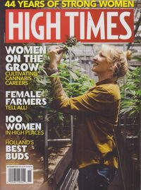High Times November 2018 magazine back issue cover image