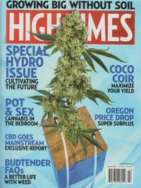 High Times February 2019 magazine back issue cover image