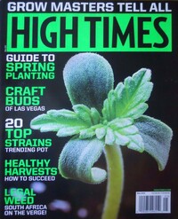 High Times May 2019 magazine back issue cover image