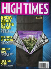 High Times October 2019 magazine back issue cover image