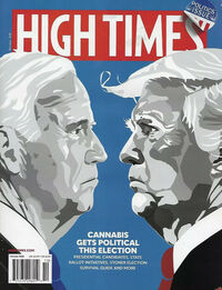 High Times October 2020 magazine back issue cover image