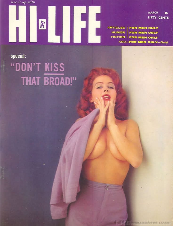 Hi-Life March 1961 magazine back issue Hi-Life magizine back copy 