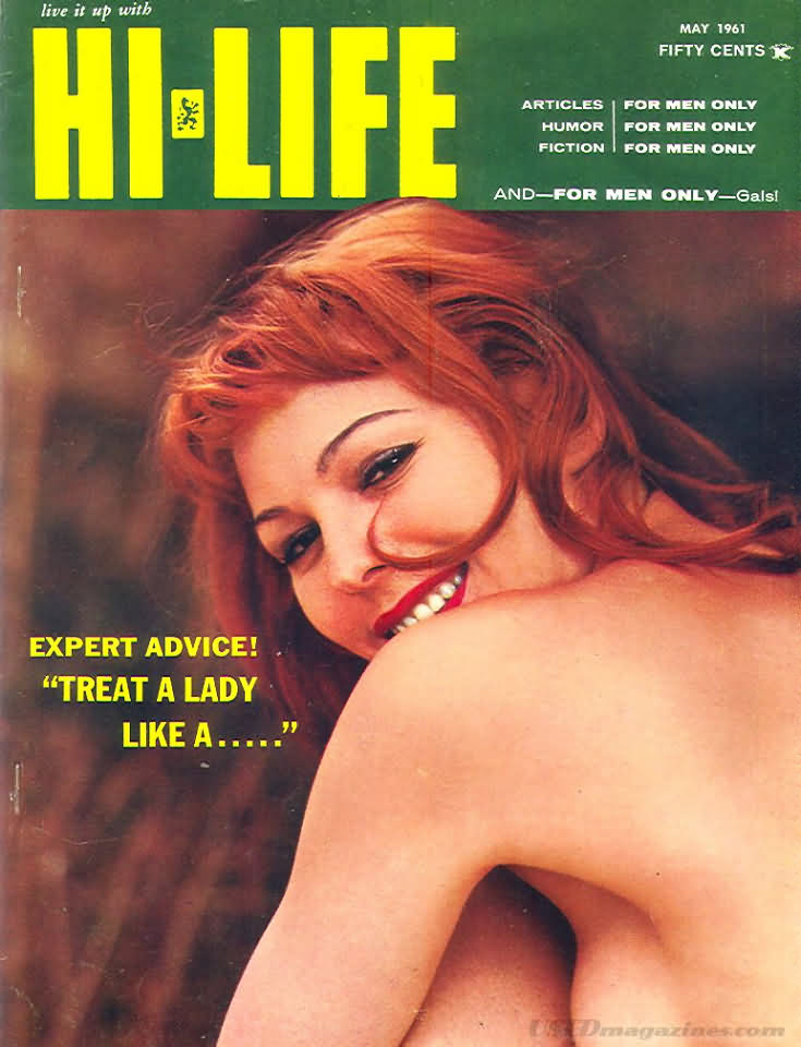 Hi-Life May 1961 magazine back issue Hi-Life magizine back copy 