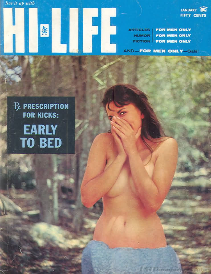 Hi-Life January 1962 magazine back issue Hi-Life magizine back copy 