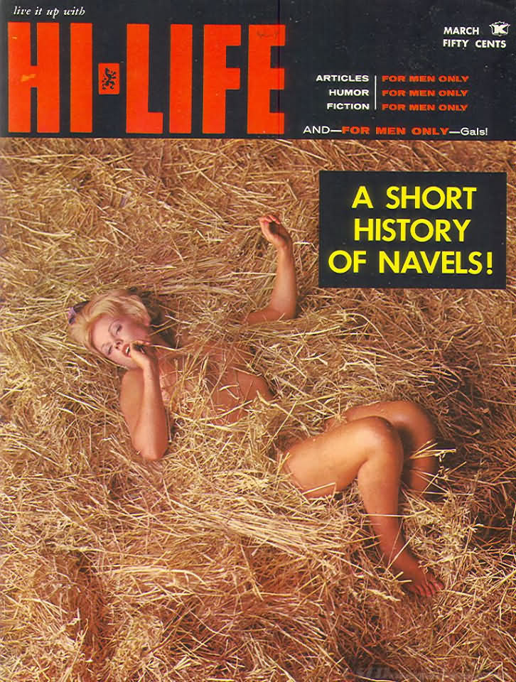 Hi-Life March 1962 magazine back issue Hi-Life magizine back copy 