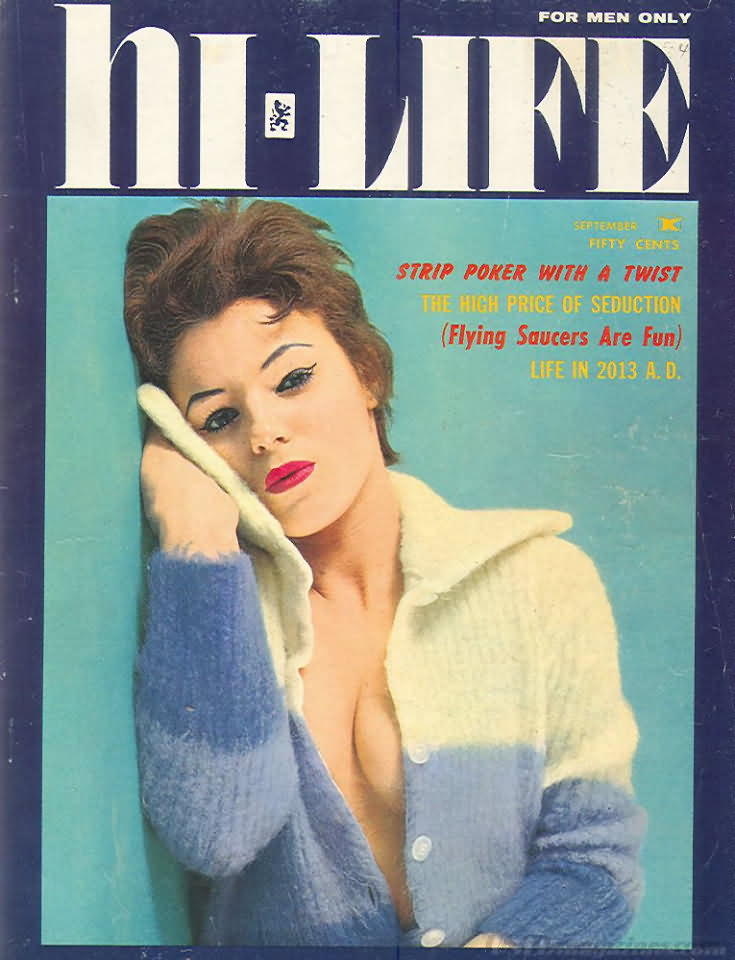 Hi-Life September 1963 magazine back issue Hi-Life magizine back copy 