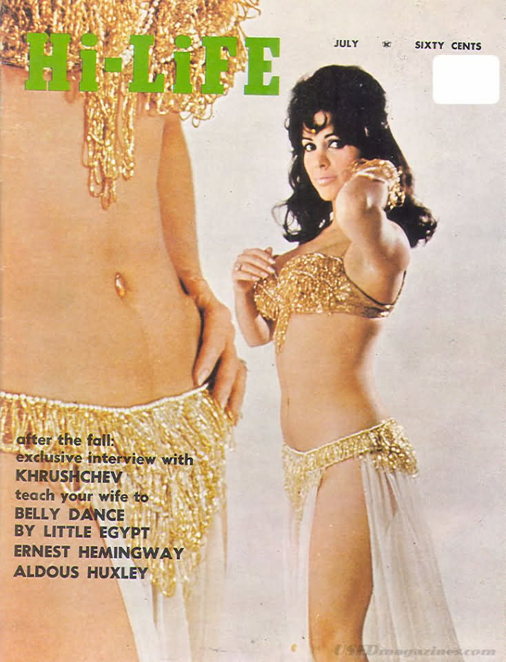 Hi-Life July 1965 magazine back issue Hi-Life magizine back copy 