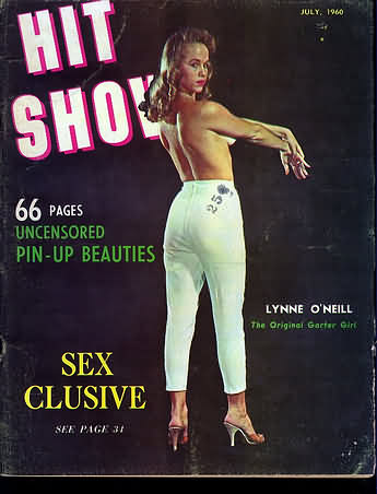 Hit Show July 1960 magazine back issue Hit Show magizine back copy 